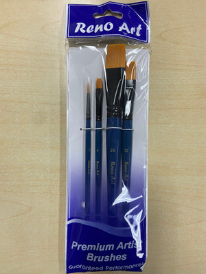 Pack of 4 Brushes (Mixed Brushes)